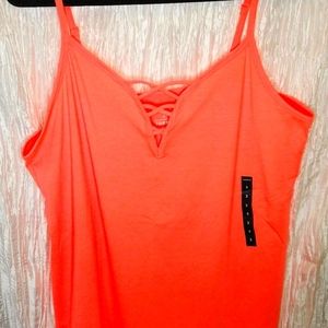 Torrid Strappy Cami Poppin Peach